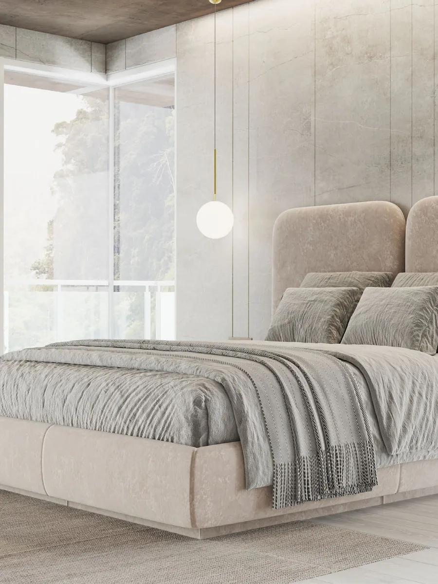 Ambiente del catálogo Evolution Dormitorios, de Franco Furniture